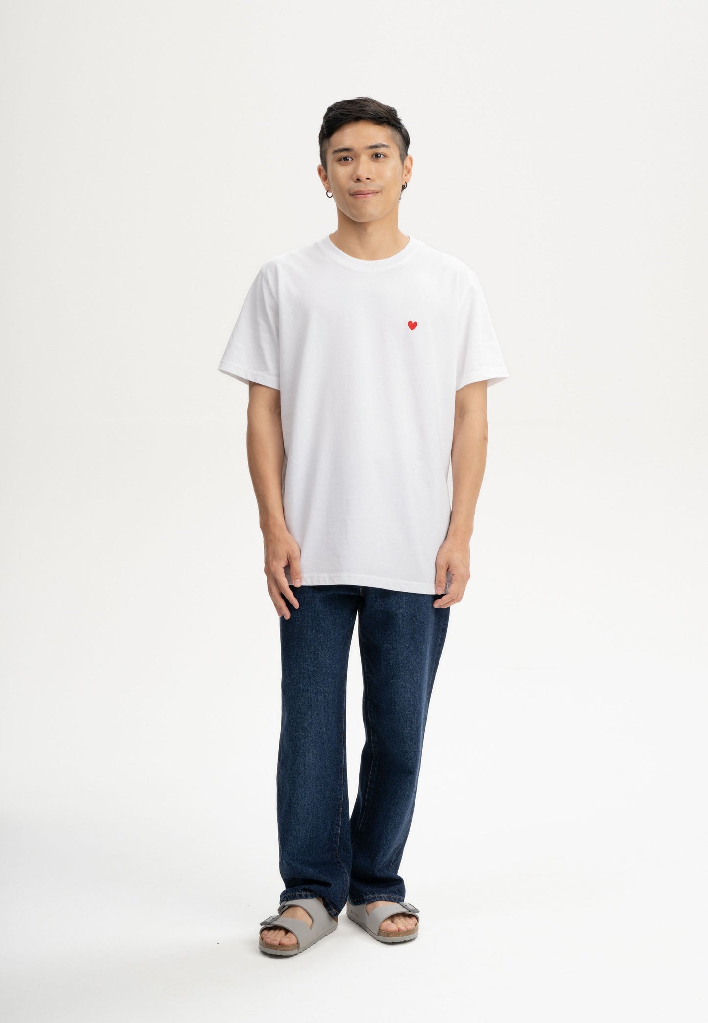 T-shirt in maglia pesante Style PRAVIN con ricamo